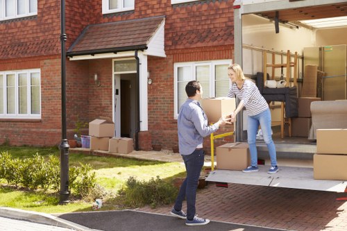 Movers Notting Hill team preparing a safe and insured move