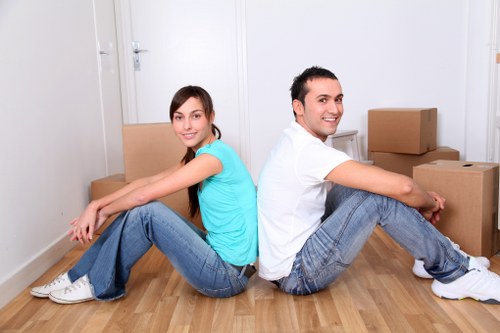 A local man and van service helping with a move in Notting Hill