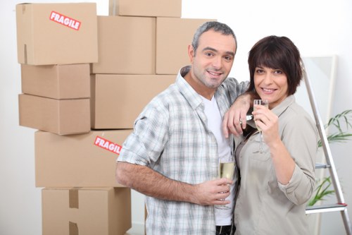 Loading and transport support for a move in Notting Hill